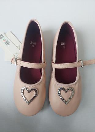 Туфли балетки zara 2