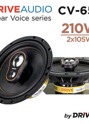 Автомобільна акустична система drivex cv-653 6.5" 105w 4om