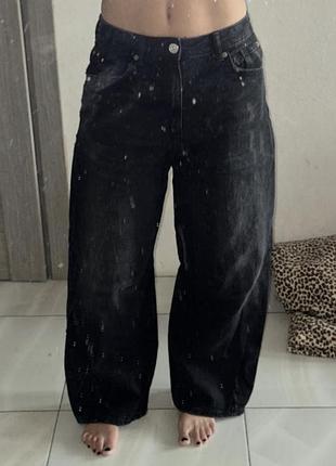 Baggy /широкі джинси/ середня посадка/ mid waist
