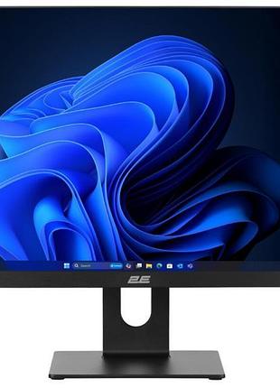 Комп'ютер персональний моноблок 2e rational k6 23.8" fhd ips intel i3-12100, 8gb, f128gb+500gb, uma, h610, k6.610, 120w,