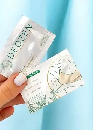 Крем-дезодорант для пахв deozen 12 шт (6пар)