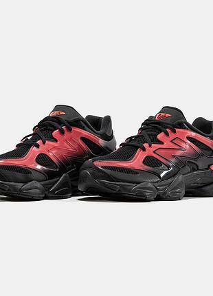 Кросівки чоловічі нью баланс 9060 чорні красные, кросівки new balance чоловічі 38