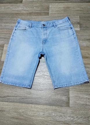 Мужские джинсовые шорты easy clothing , размер 40 , светло-синие