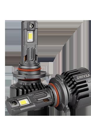Led лампи автомобільні drivex led лампи серії al-15 hb3(9005) 65w 9-60v 5.5k к-т.