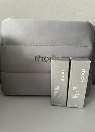 Поживний нічний крем-бальзам для відновлення шкіри rhode barrier butter universal hydration layer mini 20ml