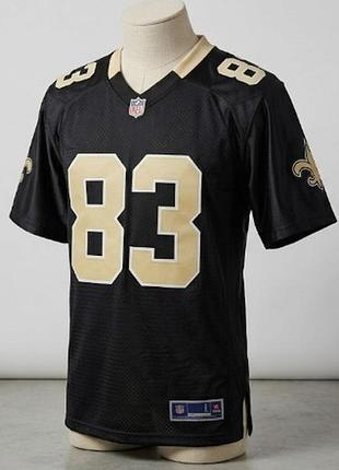 Оригинальная мужская спортивная футболка джерси new orleans saints - nfl pro line (коллекция nfl players) размер: l (large) материал: 100% полиэстер