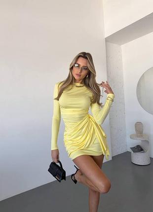 Платье мини соблазнительное 4
