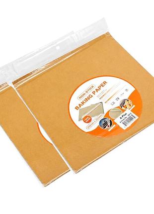 Пергамент листовой для выпечки baking paper 25 х 25 см 100 шт