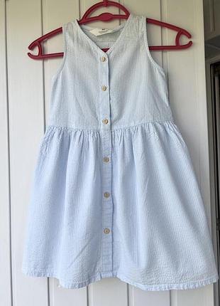 Сукня h&m 110, блакитна сукня 110