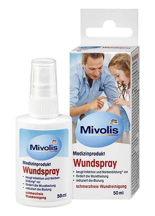 Спрей для лечения ран mivolis, 50 ml, от dm