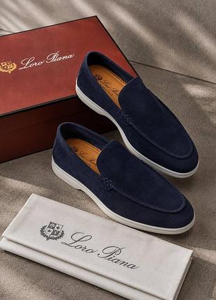 Чоловічі лофери loro piana premium якості, стильна та зручна модель