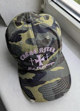 Кепка chrome hearts green