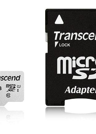 Карта памяти transcend 64gb microsd с sd переходником 700s c10 uhs-i u1 (ts64gusd300s-a)