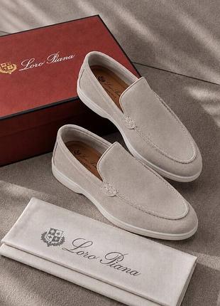 Чоловічі лофери loro piana premium якості, стильна та зручна модель