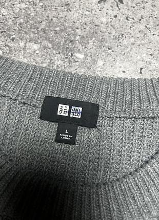 Базовий класичний чоловічий светр світшот uniqlo 2