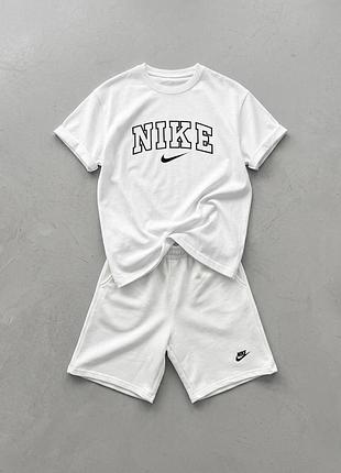 Спортивный костюм nike шорты + футболка ⬛️