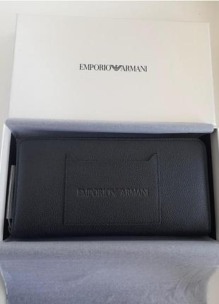 Большой кошелек emporio armani (кожа)