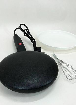 Блинница электрическая crepe maker. цвет: черный yt-39