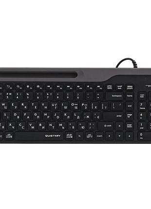 Клавиатура a4tech fk25 black fstyler, мембранная, 104 клавиши, usb интерфейс, черная