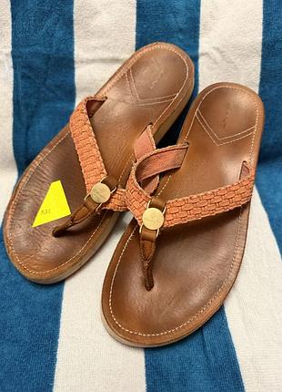 Вʼєтнамки жіночі gant 38 р.( уст 25 см,шкіра