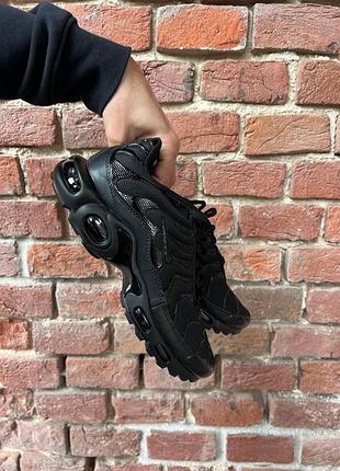 Мужские кроссовки найк аир макс nike air max plus tn full black 43