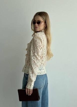 Ажурна блуза 6