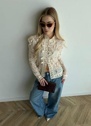 Ажурна блуза 4