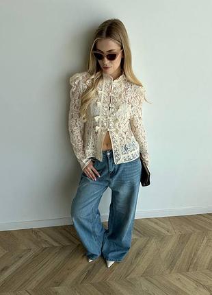 Ажурна блуза 7