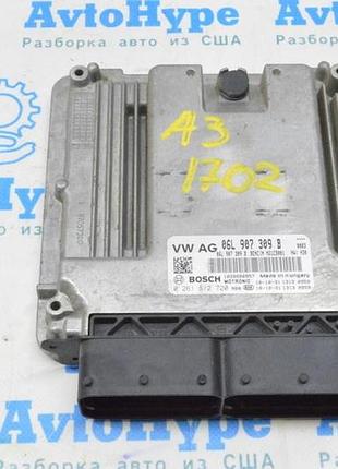 Блок ecu компьютер двигателя audi a3 8v 15-16 2.0t (02)
