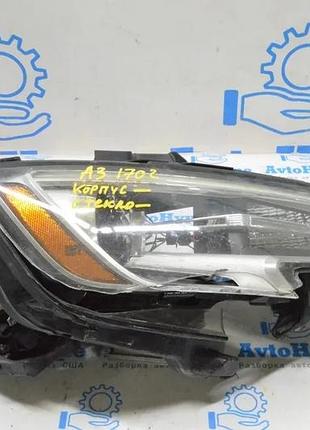 Фара передняя правая в сборе audi a3 8v 17-20 xenon hid (02) дефект стекла и корпуса на зч