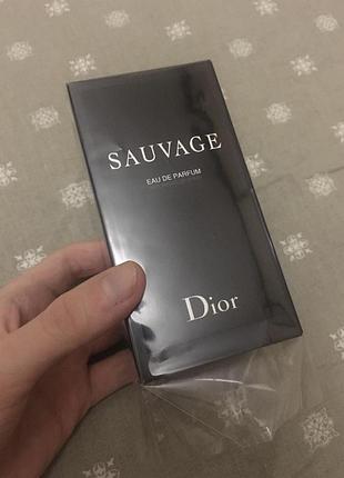 Dior sauvage новая туалетная вода