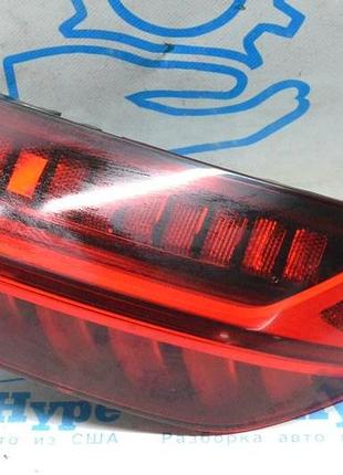 Ліхтар зовнішній (крило) лівий audi a7 c8 19-25 led (01) переделан під європу
