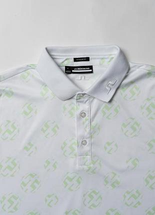 J.lindeberg golf tour tech print reg fit polo shirt [tmh017174]