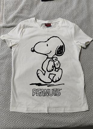 Жіноча футболка snoopy peanuts