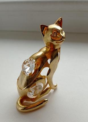 Фигурка сваровски "кошка" 5