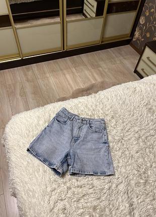Шорты женские джинсовые zara не стрейч