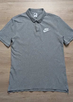 Поло nike sportswear matchup сіре m 100% бавовна оригінал