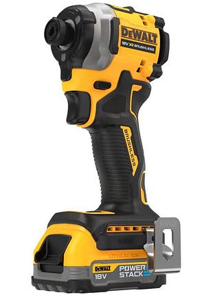 Аккумуляторный ударный шуруповерт dewalt dcf850e1t xr li-ion, 18в, 206 н·м, 3 скорости, с аккумулятором