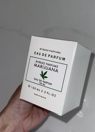 Парфуми byredo духи шлейфові нішевий аромат ✨marijuana✨парфюм байредо