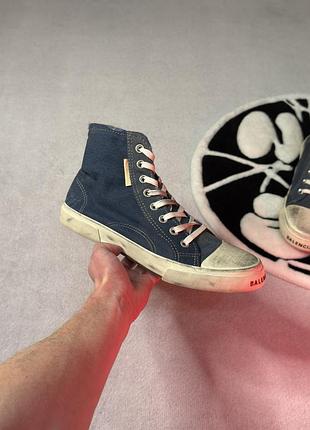 Кеди balenciaga paris denim "high" 41-45