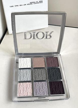 Оригінал. dior backstage eye palette палетка пігментованих тіней для макіяжу очей 👉🏻 silver essencial  011