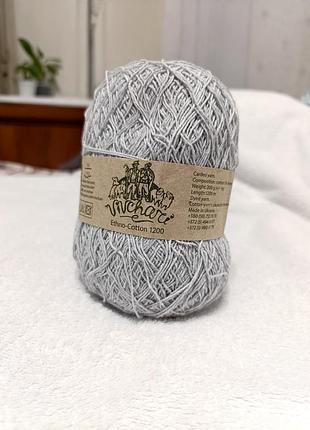 Vivchari ethno-cotton 1200 сіра перлина