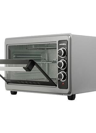 Духовка электрическая печь asel af-33-23 1300 вт 33 л, многофункциональная семейная духовка ty-79