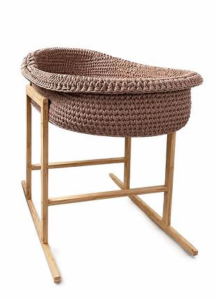 Стильна люлька-кокон для новонародженого