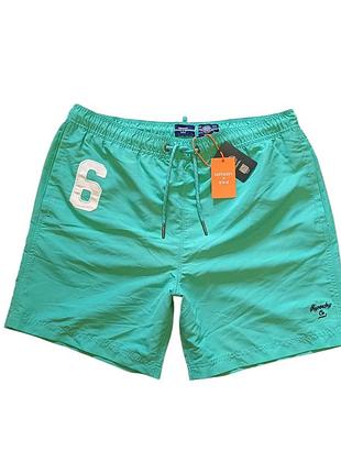 Шорти плавальні superdry vintage polo short (m3010220a) xl