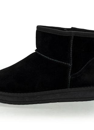 Уггі низькі короткі зимові жіночі comfortable чорні замша - топ якість! 38. розміри в наявності: 37, 38, 39, 40.