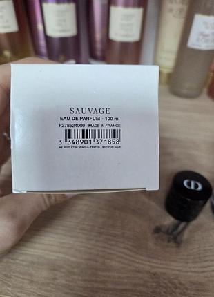 Sauvage dior тестер оригинал 6