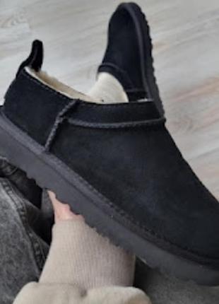 Ugg classic micro boot black