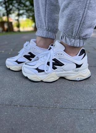 New balance 9060 white black u9060aab-36 38