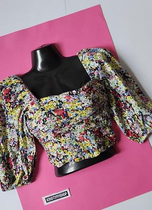 Нова коротка блузка топ zara xs